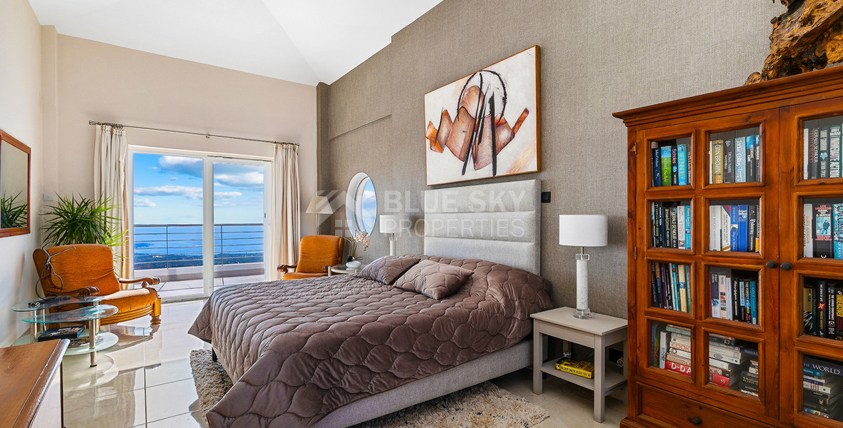 For sale : Breathtaking four-Bedroom Mansion with Panoramic Sea Views | Pegeia, Paphos