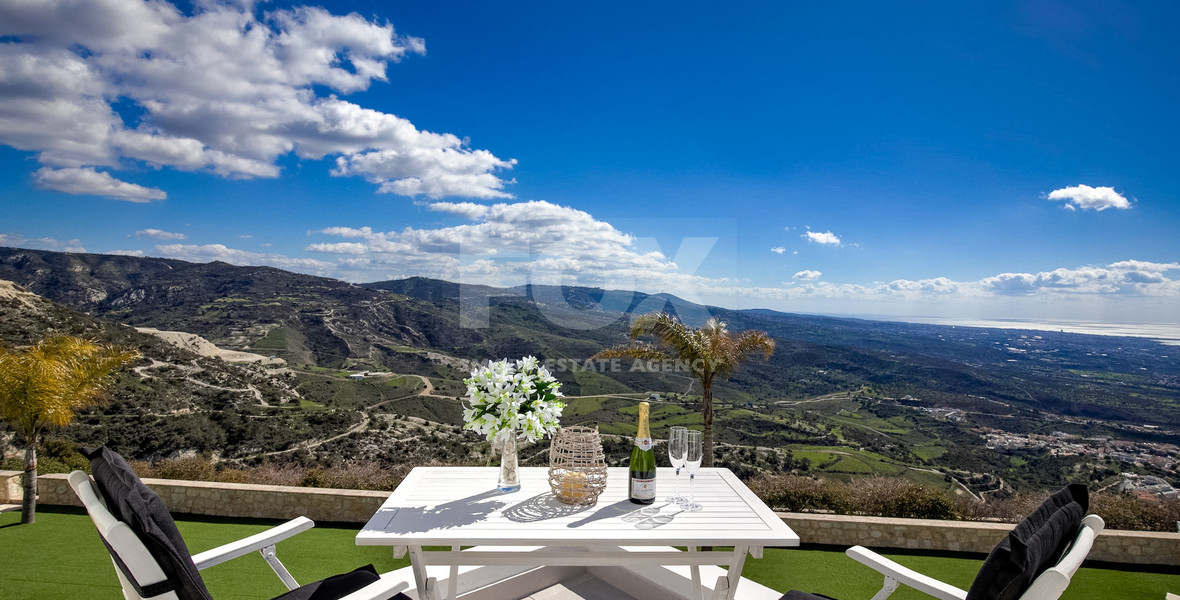 For sale : Breathtaking four-Bedroom Mansion with Panoramic Sea Views | Pegeia, Paphos