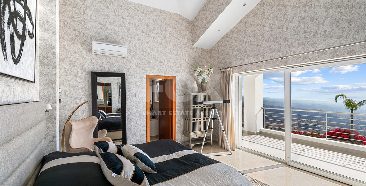 For sale : Breathtaking four-Bedroom Mansion with Panoramic Sea Views | Pegeia, Paphos