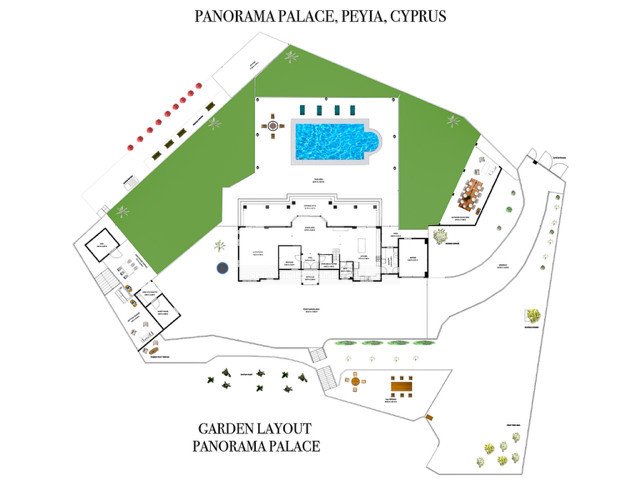 For sale : Breathtaking four-Bedroom Mansion with Panoramic Sea Views | Pegeia, Paphos