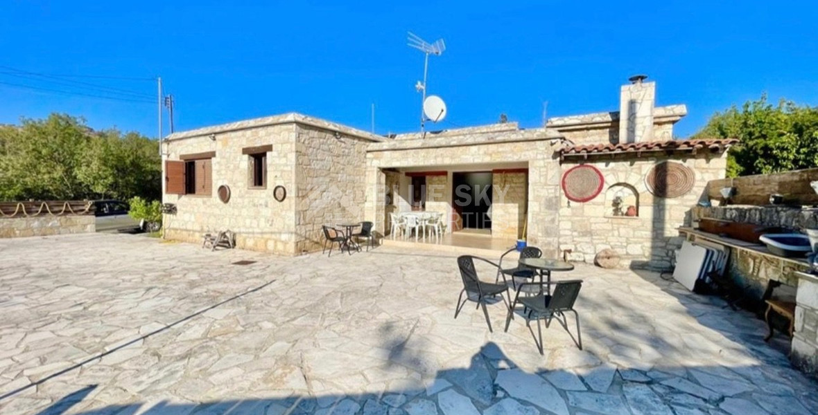 Traditional three Bedroom Stone Bungalow in Choulou Village | Paphos District, for sale