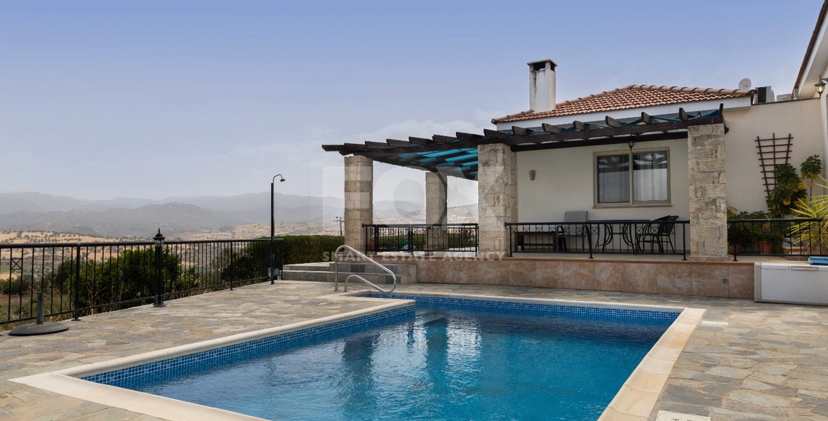For sale: Three-Bedroom Villa with Private Pool & Mountain Views | Simou, Paphos