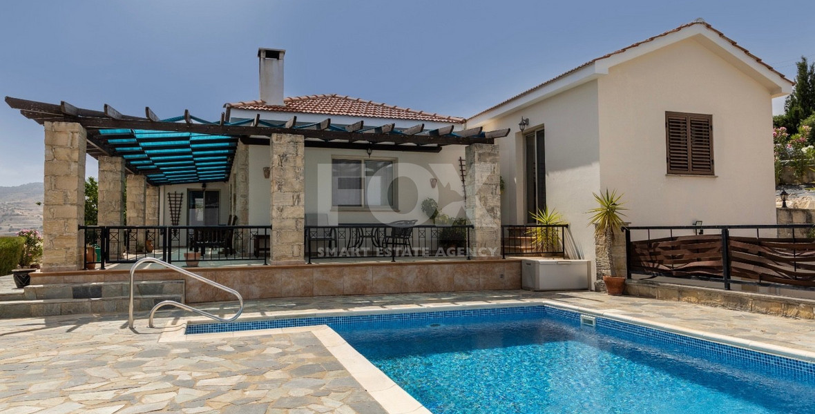 For sale: Three-Bedroom Villa with Private Pool & Mountain Views | Simou, Paphos