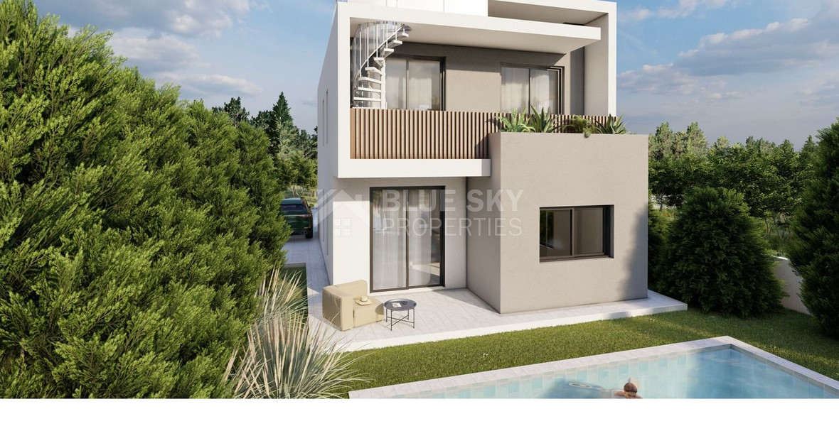 Four bedroom off-plan Villa for sale in Tremithousa, Paphos