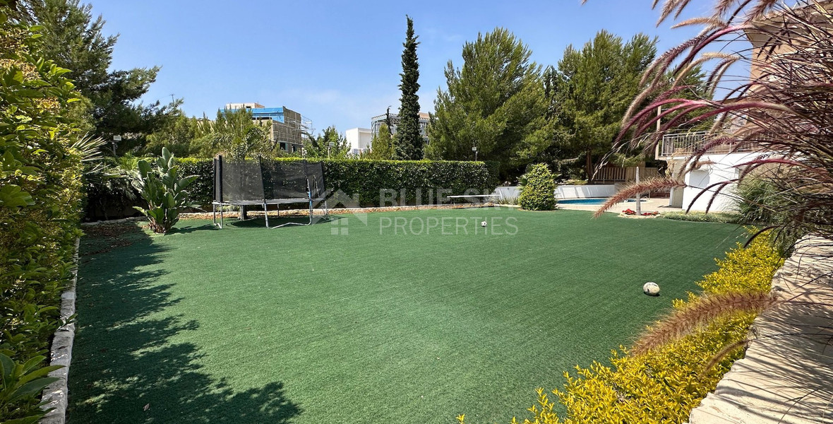 FOR RENT FURNISHED FIVE BEDROOM VILLA  WITH SWIMMING POOL IN AGIOS TYCHONAS - SEPARATE GUEST HOUSE AND SEPARATE MAIDS QUARTER