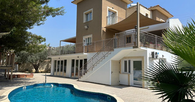 FOR RENT FURNISHED FIVE BEDROOM VILLA  WITH SWIMMING POOL IN AGIOS TYCHONAS - SEPARATE GUEST HOUSE AND SEPARATE MAIDS QUARTER
