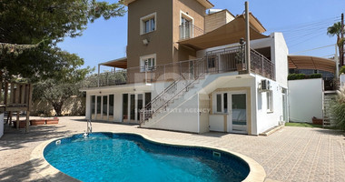 RENT: FURNISHED VILLA 5 BEDROOMS WITH SEPARATE GUEST HOUSE AND SEPARATE MAIDS QUARTER IN AGIOS TYCHONAS WITH SWIMMING POOL