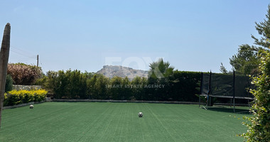 RENT: FURNISHED VILLA 5 BEDROOMS WITH SEPARATE GUEST HOUSE AND SEPARATE MAIDS QUARTER IN AGIOS TYCHONAS WITH SWIMMING POOL