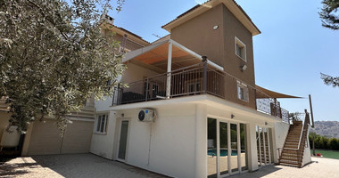 FOR RENT FURNISHED FIVE BEDROOM VILLA  WITH SWIMMING POOL IN AGIOS TYCHONAS - SEPARATE GUEST HOUSE AND SEPARATE MAIDS QUARTER