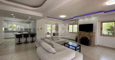 RENT: FURNISHED VILLA 5 BEDROOMS WITH SEPARATE GUEST HOUSE AND SEPARATE MAIDS QUARTER IN AGIOS TYCHONAS WITH SWIMMING POOL
