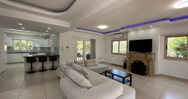 FOR RENT FURNISHED FIVE BEDROOM VILLA  WITH SWIMMING POOL IN AGIOS TYCHONAS - SEPARATE GUEST HOUSE AND SEPARATE MAIDS QUARTER