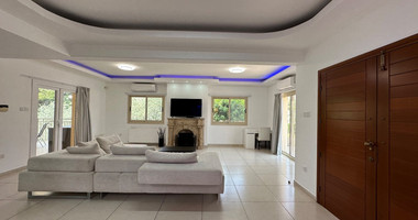 FOR RENT FURNISHED FIVE BEDROOM VILLA  WITH SWIMMING POOL IN AGIOS TYCHONAS - SEPARATE GUEST HOUSE AND SEPARATE MAIDS QUARTER