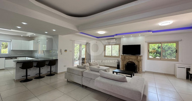 RENT: FURNISHED VILLA 5 BEDROOMS WITH SEPARATE GUEST HOUSE AND SEPARATE MAIDS QUARTER IN AGIOS TYCHONAS WITH SWIMMING POOL