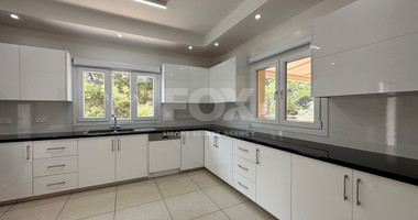 RENT: FURNISHED VILLA 5 BEDROOMS WITH SEPARATE GUEST HOUSE AND SEPARATE MAIDS QUARTER IN AGIOS TYCHONAS WITH SWIMMING POOL