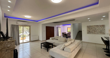 FOR RENT FURNISHED FIVE BEDROOM VILLA  WITH SWIMMING POOL IN AGIOS TYCHONAS - SEPARATE GUEST HOUSE AND SEPARATE MAIDS QUARTER