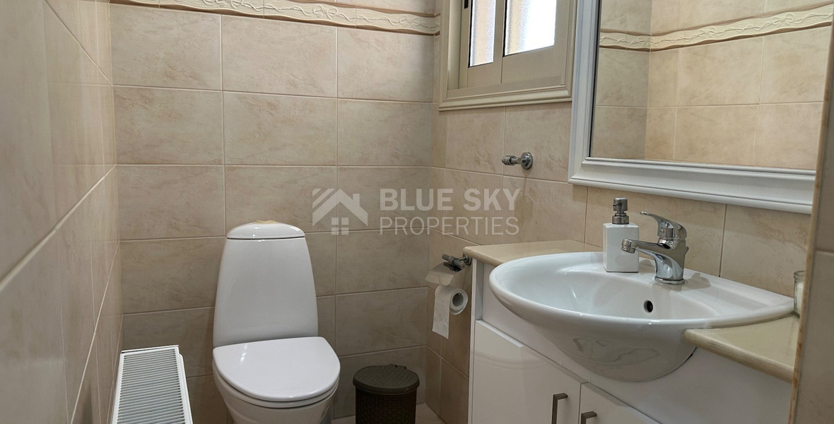 FOR RENT FURNISHED FIVE BEDROOM VILLA  WITH SWIMMING POOL IN AGIOS TYCHONAS - SEPARATE GUEST HOUSE AND SEPARATE MAIDS QUARTER