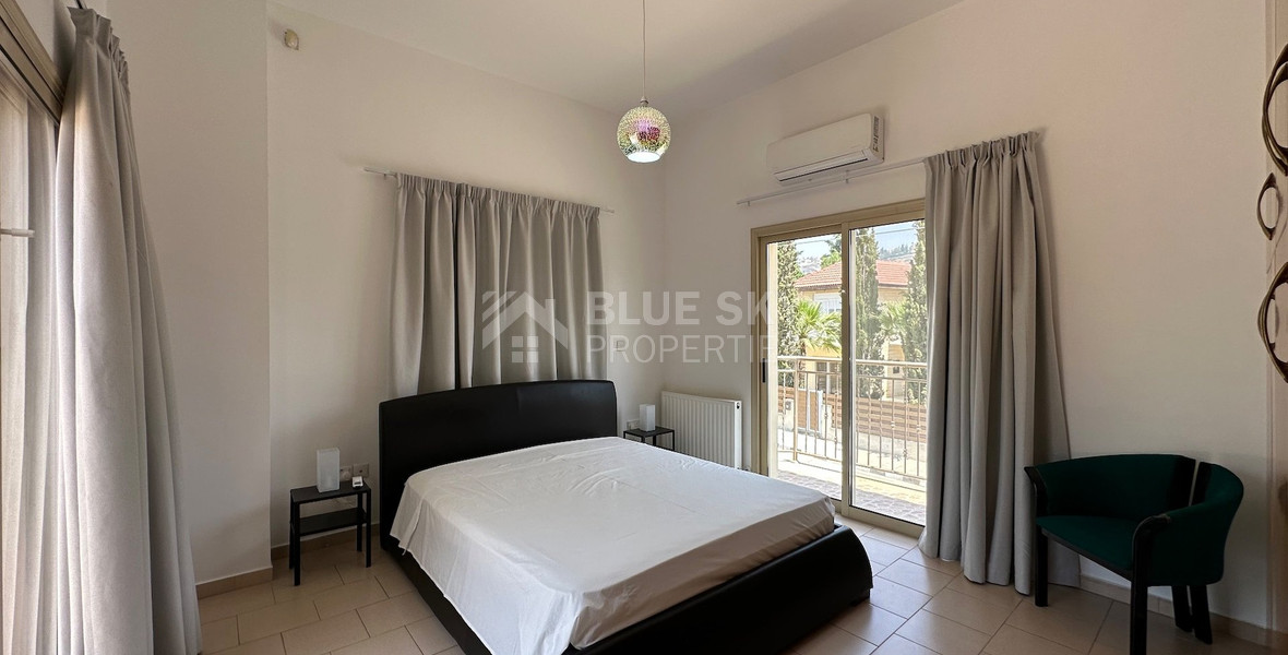 FOR RENT FURNISHED FIVE BEDROOM VILLA  WITH SWIMMING POOL IN AGIOS TYCHONAS - SEPARATE GUEST HOUSE AND SEPARATE MAIDS QUARTER