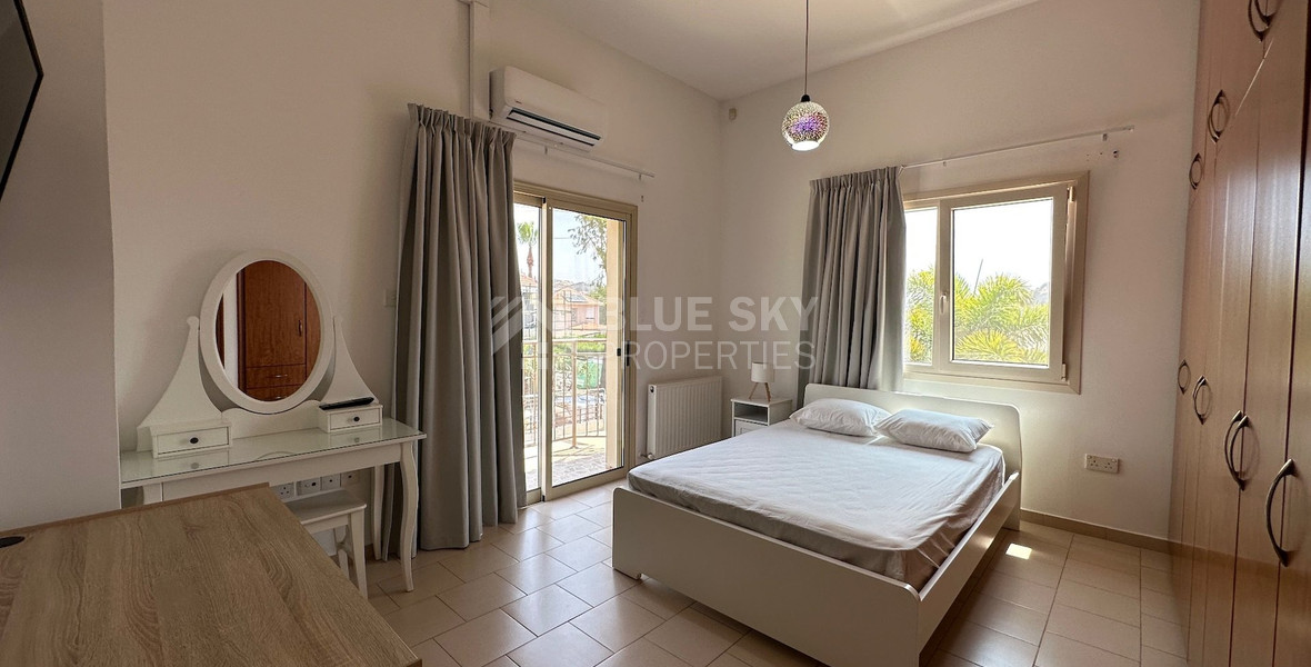 FOR RENT FURNISHED FIVE BEDROOM VILLA  WITH SWIMMING POOL IN AGIOS TYCHONAS - SEPARATE GUEST HOUSE AND SEPARATE MAIDS QUARTER