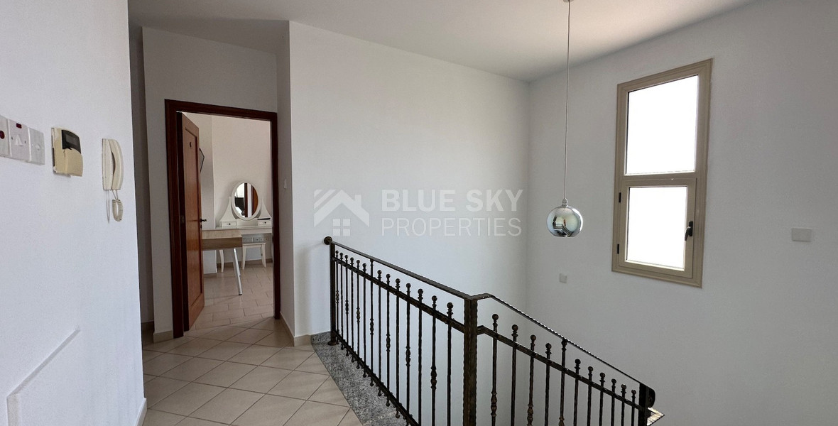 FOR RENT FURNISHED FIVE BEDROOM VILLA  WITH SWIMMING POOL IN AGIOS TYCHONAS - SEPARATE GUEST HOUSE AND SEPARATE MAIDS QUARTER