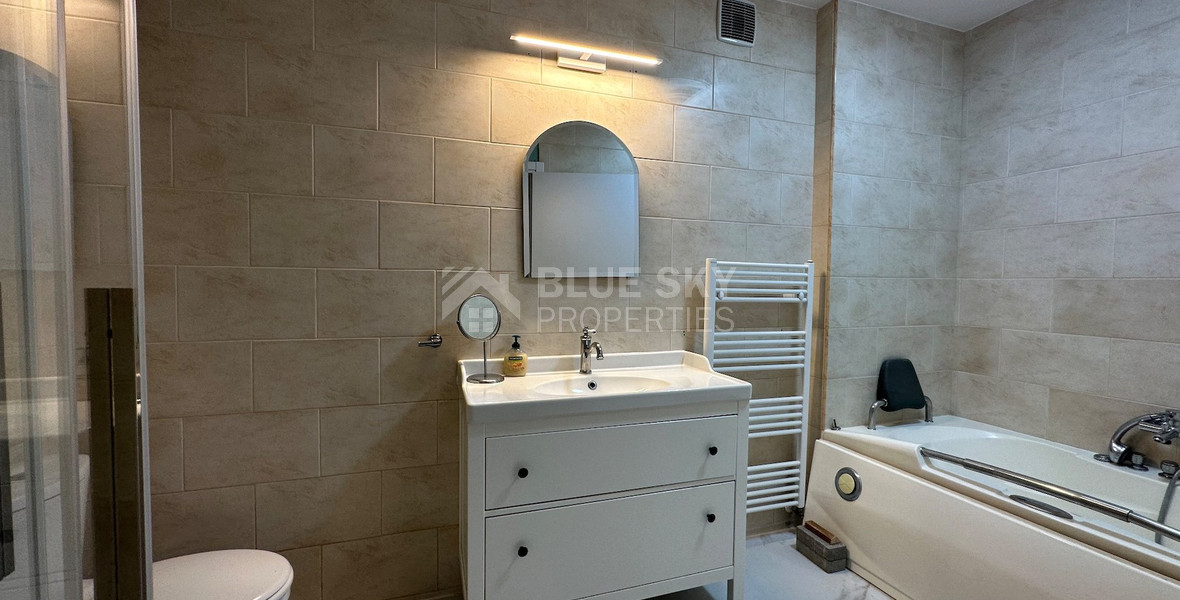 FOR RENT FURNISHED FIVE BEDROOM VILLA  WITH SWIMMING POOL IN AGIOS TYCHONAS - SEPARATE GUEST HOUSE AND SEPARATE MAIDS QUARTER