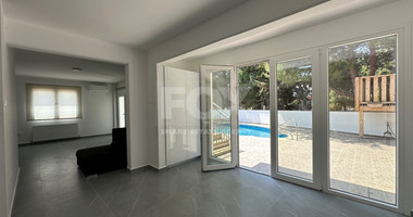 RENT: FURNISHED VILLA 5 BEDROOMS WITH SEPARATE GUEST HOUSE AND SEPARATE MAIDS QUARTER IN AGIOS TYCHONAS WITH SWIMMING POOL