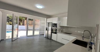RENT: FURNISHED VILLA 5 BEDROOMS WITH SEPARATE GUEST HOUSE AND SEPARATE MAIDS QUARTER IN AGIOS TYCHONAS WITH SWIMMING POOL