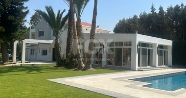 RENT: LUXURY 5 BEDROOM UNFURNISHED VILLA IN THE POTAMOS GERMASOGIA AREA WITH OUTSTANDING GARDENS AND SWIMMING POOL.