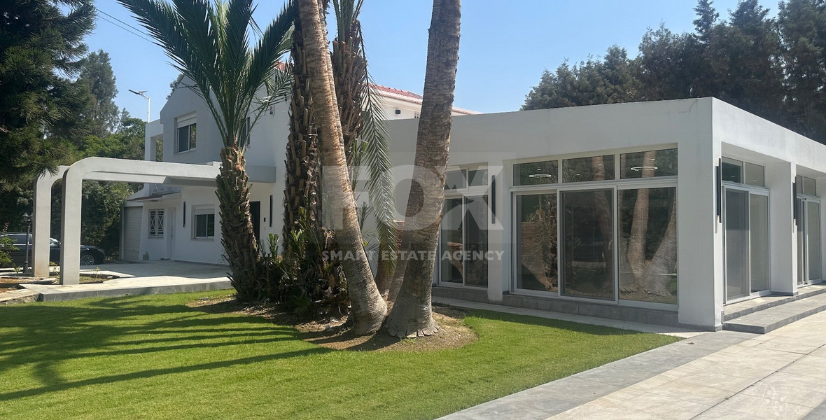 RENT: LUXURY 5 BEDROOM UNFURNISHED VILLA IN THE POTAMOS GERMASOGIA AREA WITH OUTSTANDING GARDENS AND SWIMMING POOL.