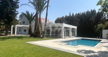 RENT: LUXURY 5 BEDROOM UNFURNISHED VILLA IN THE POTAMOS GERMASOGIA AREA WITH OUTSTANDING GARDENS AND SWIMMING POOL.