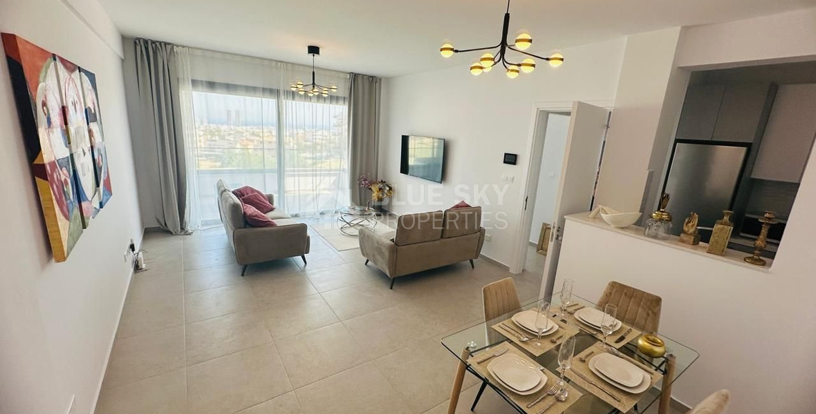 Fully Furnished Two Bedroom Apartment in Agios Athanasios For Rent