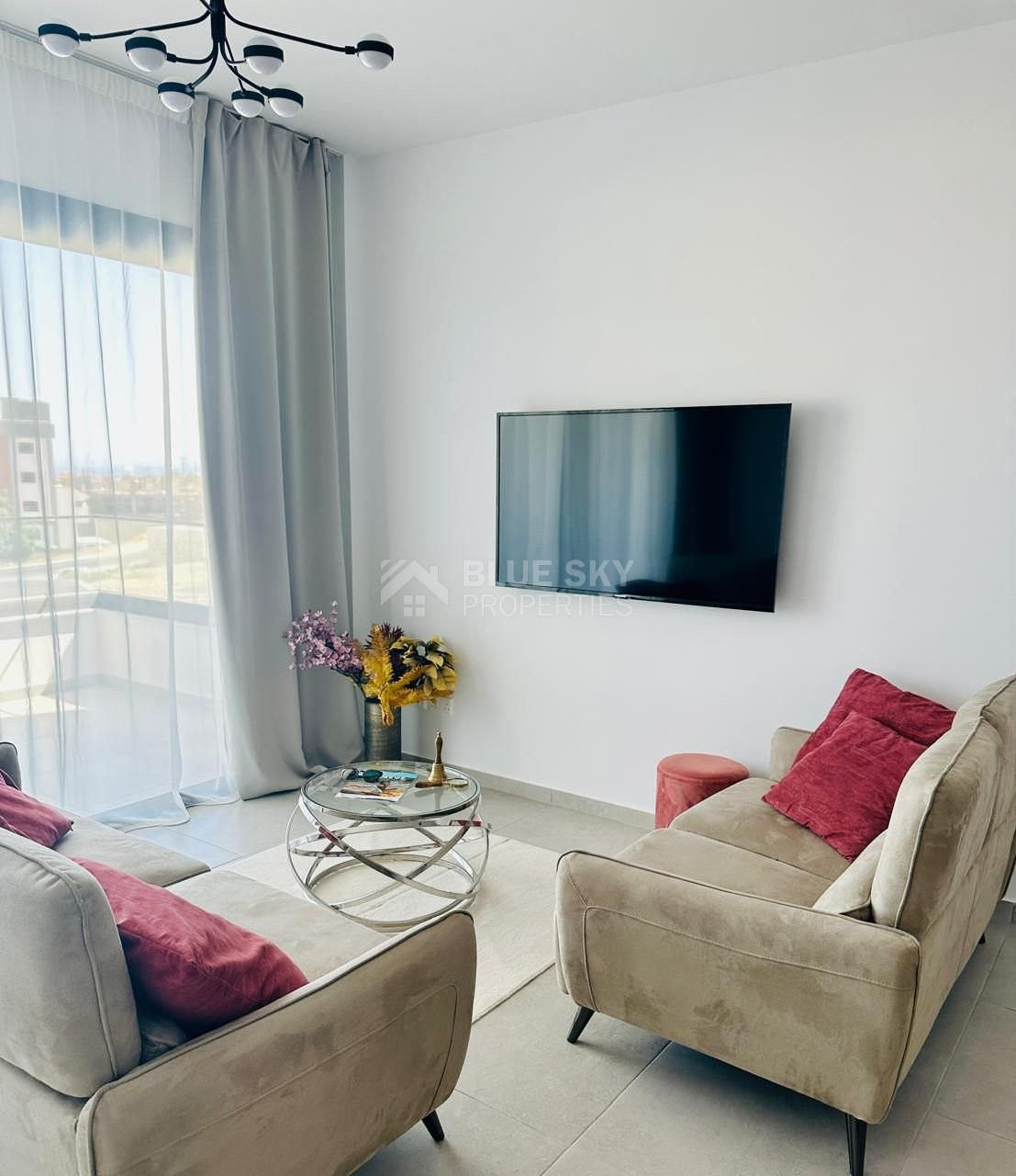 Fully Furnished Two Bedroom Apartment in Agios Athanasios For Rent