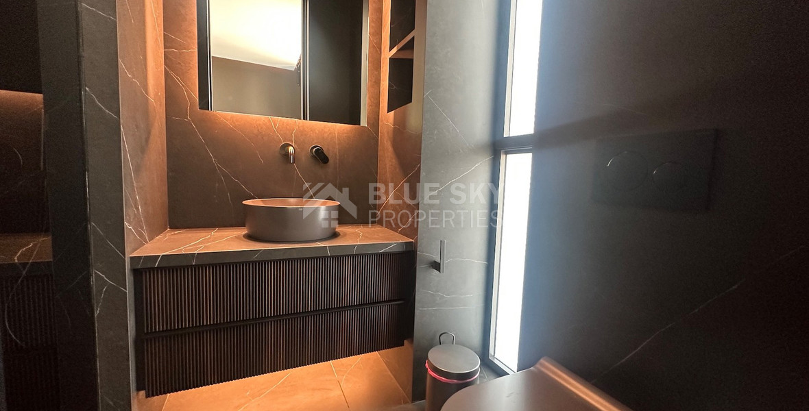 RENT: NEW LUXURY AND IMPRESSIVE HIGH STANDARD APARTMENT FOR RENT IN POTAMOS GERMASOGIA