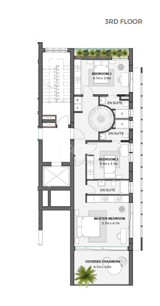 Exclusive Modern Triplex 3 Bed Penthouse For Sale In Germasogeia Limassol Cyprus