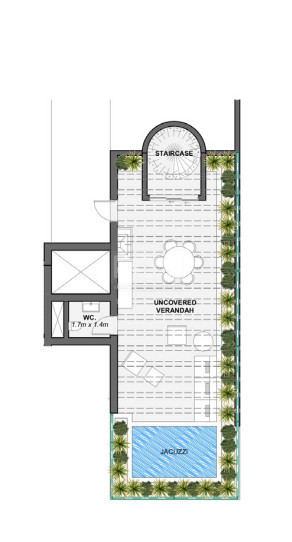 Exclusive Modern Triplex 3 Bed Penthouse For Sale In Germasogeia Limassol Cyprus