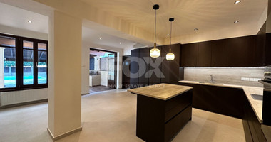 RENT: STUNNING 5 BEDROOM VILLA ON LARGE PLOT WITH SWIMMING POOL - LARGE GARDEN- EXTRA SEPARATE  APARTMENT - CENTRAL LIMASSOL