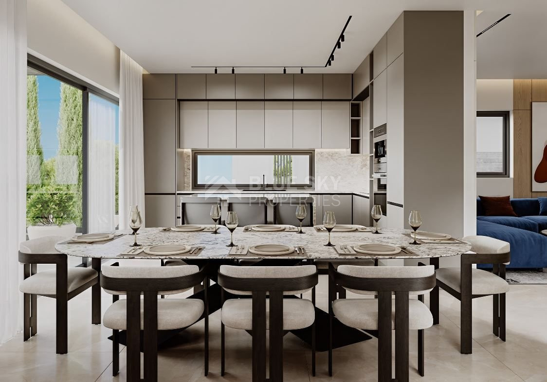 Contemporary Three Bedroom plus maid room Detached Villa with Swimming Pool and Roof Garden for sale in Ayios Athanasios, Limassol