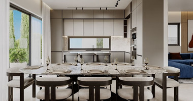 Contemporary Three Bedroom plus maid room Detached Villa with Swimming Pool and Roof Garden for sale in Ayios Athanasios, Limassol