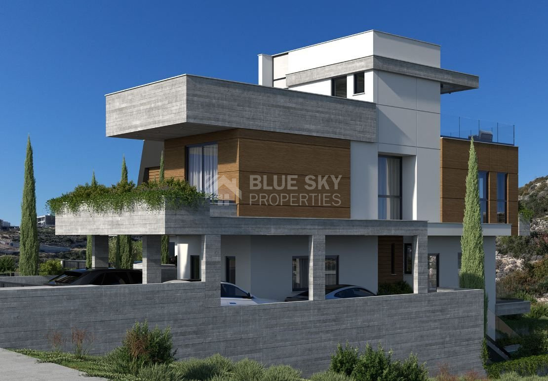 Contemporary Three Bedroom plus maid room Detached Villa with Swimming Pool and Roof Garden for sale in Ayios Athanasios, Limassol