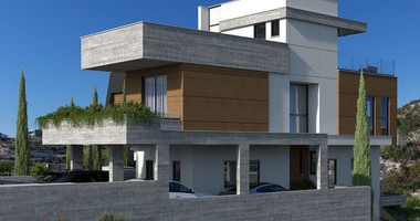Contemporary Three Bedroom plus maid room Detached Villa with Swimming Pool and Roof Garden for sale in Ayios Athanasios, Limassol