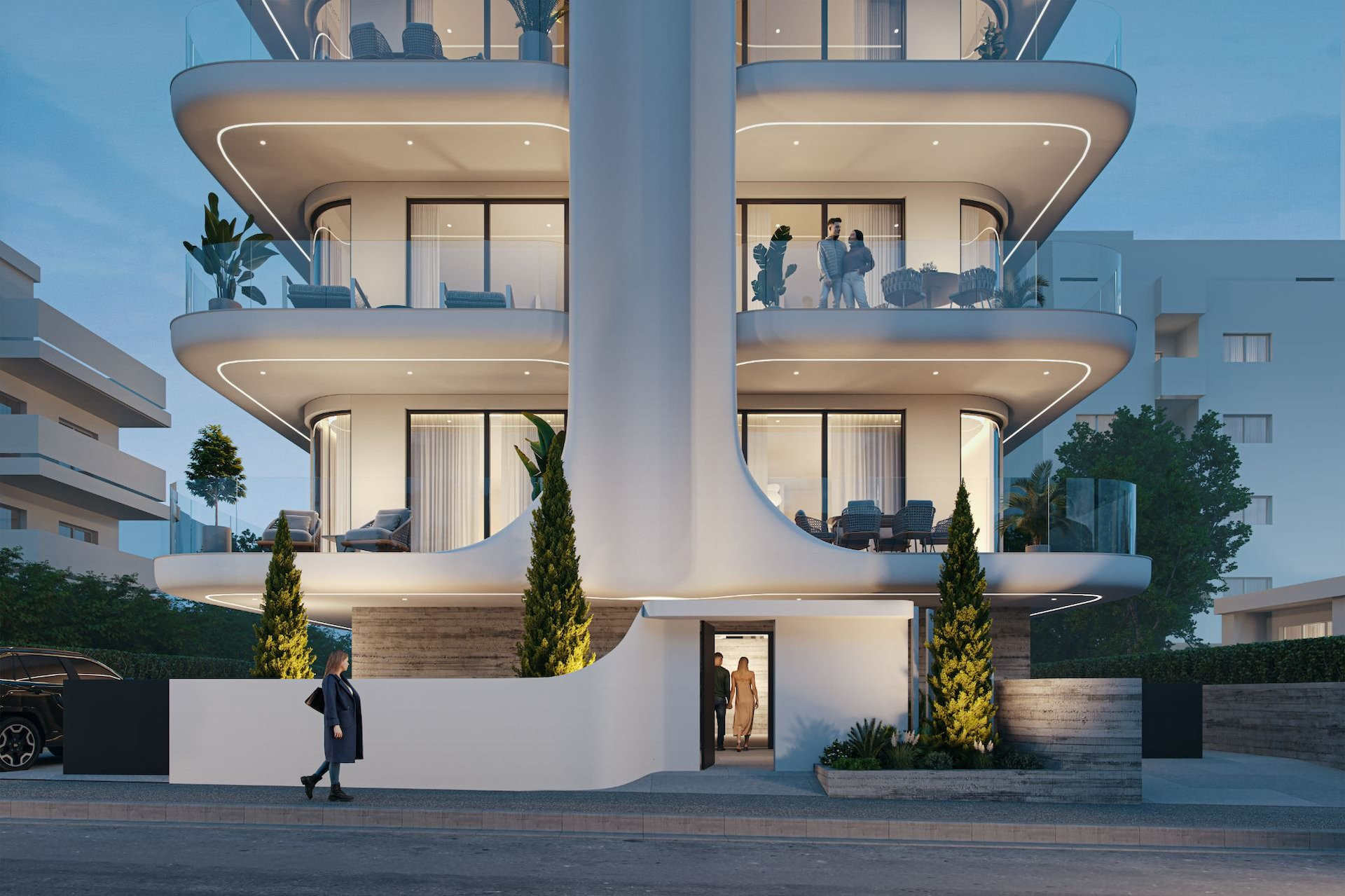 Квартира 2 спальни 87 м² муниципалитет Лимасол, Кипр