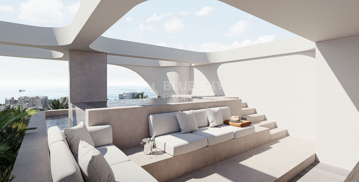 Two Bedroom Penthouse with Private Roof Garden and Pool For Sale in Neapoli