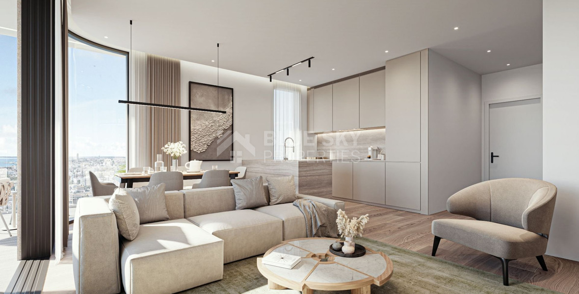 Two Bedroom Penthouse with Private Roof Garden and Pool For Sale in Neapoli