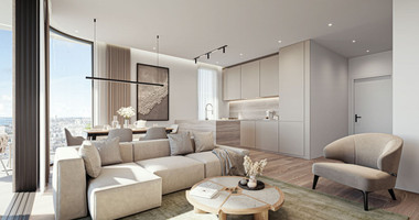 Two Bedroom Penthouse with Private Roof Garden and Pool For Sale in Neapoli