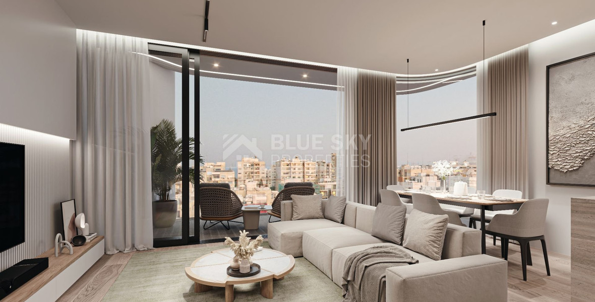 Two Bedroom Penthouse with Private Roof Garden and Pool For Sale in Neapoli