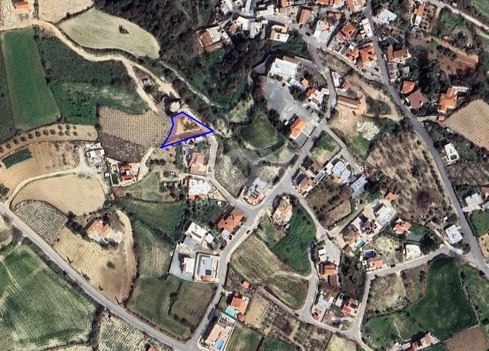 Residential land for sale in Koili village, Paphos
