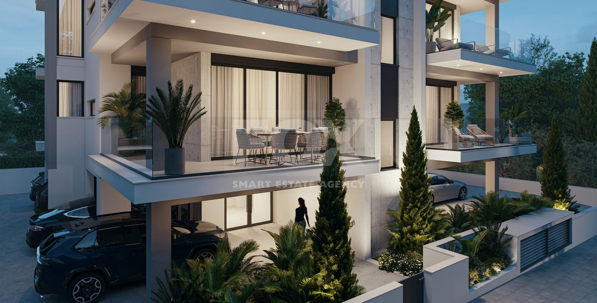 Two plus One Bedroom Penthouse Apartment with Roof Garden for sale  in Neapoli