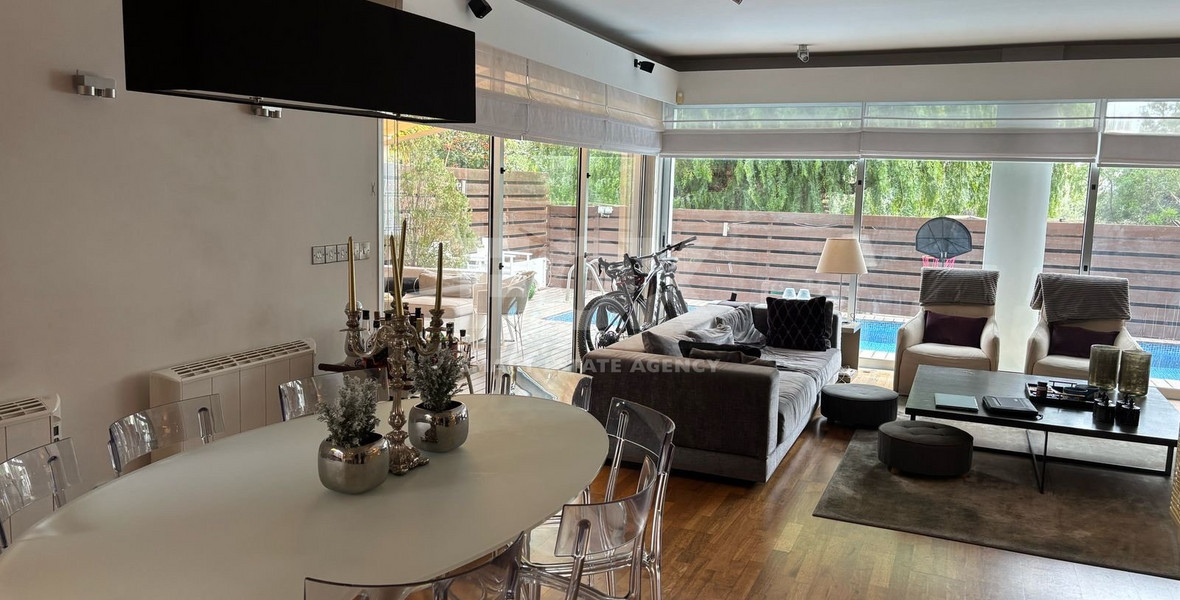 RENT: FURNISHED 5 BEDROOM 3 BATHROOM TOWN HOUSE WITH SWIMMING POOL IN POTAMOS GERMASOGIA.