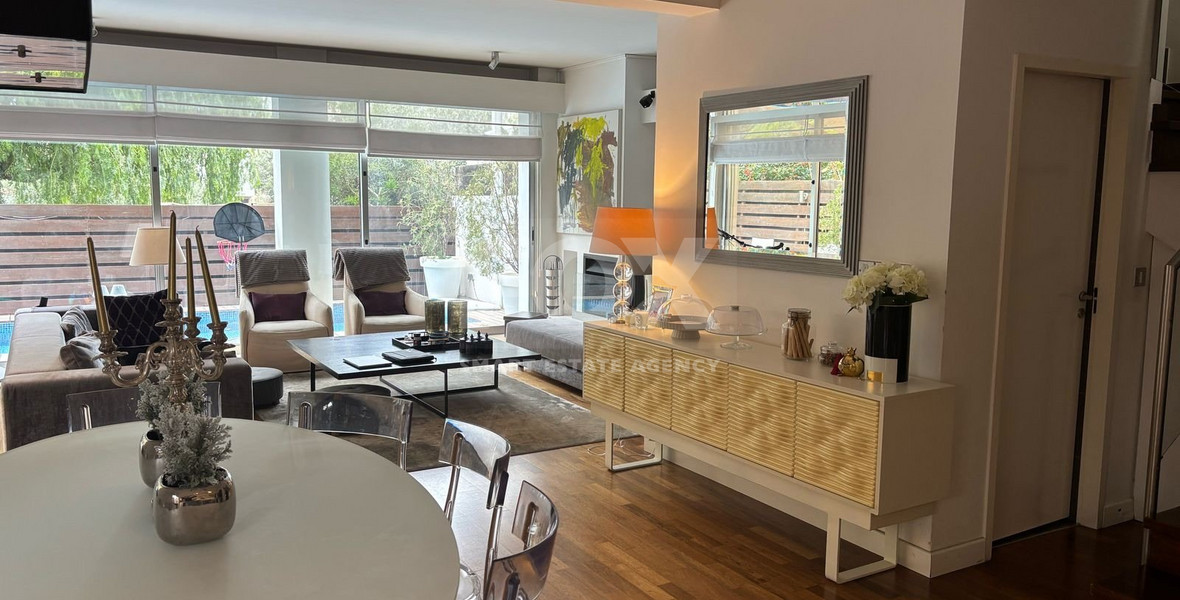 RENT: FURNISHED 5 BEDROOM 3 BATHROOM TOWN HOUSE WITH SWIMMING POOL IN POTAMOS GERMASOGIA.