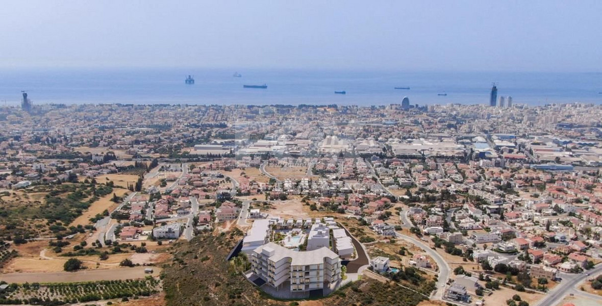 Three bedroom penthouse with private roof garden for sale in Agios Athanasios