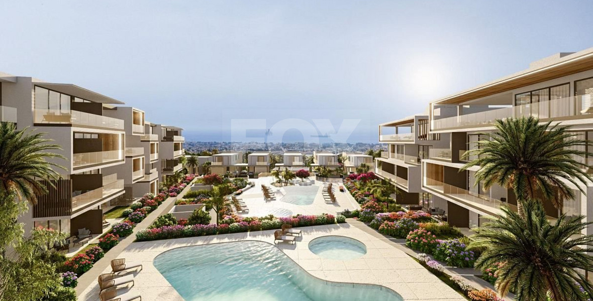 Three bedroom penthouse with private roof garden for sale in Agios Athanasios